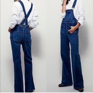 Free people Teague retro one piece overalls